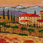 Stickit-Großbild Toskana Landschaft