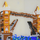 Stecksystem Tower Bridge mit XXL-Steckvorlage