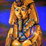 Stecksystem Tutanchamun mit XXL-Steckvorlage