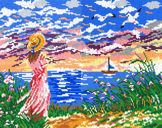 Stickit-Pixel Urlaub am Meer