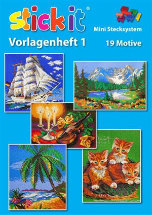 Stick it Vorlagenheft Nr. 1 (19 Motive)