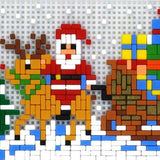 Stickit-Pixel Weihnachtsschlitten