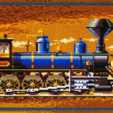 Stecksystem Westernlok mit XXL-Steckvorlage