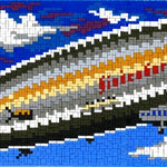 Stickit-Pixel "Zeppelin"