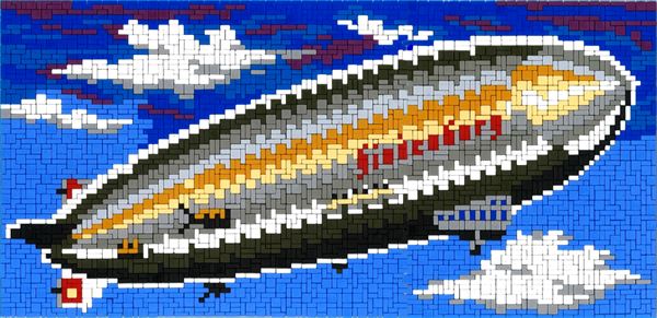 Stickit-Pixel "Zeppelin"