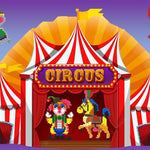 Stickit-Pixel Zirkusvorstellung 4 in 4