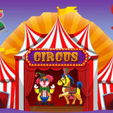 Stickit-Pixel Zirkusvorstellung 4 in 4