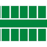 Farbstreifen gross dunkelgrün 6 Streifen