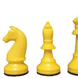 Schachfigur 93 KH gelb
