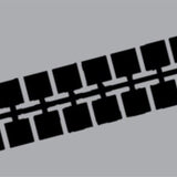 Farbstreifen Einser grau P3 10 Streifen