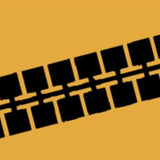 Farbstreifen Einser hellbraun 10 Streifen