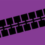 Farbstreifen Einser violett 10 Streifen