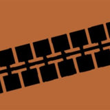 Farbstreifen Einser mittelbraun 10 Streifen