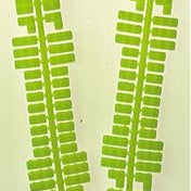 Farbstreifen gross nachleuchtend 6 Streifen