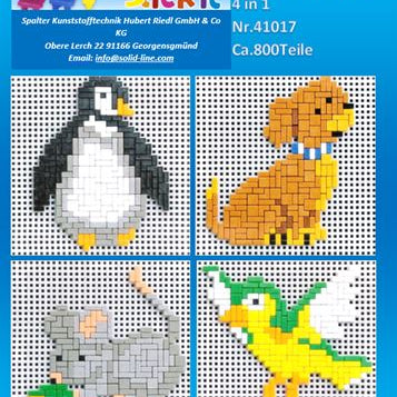 Stecksystem Meine ersten Tiere 4in1