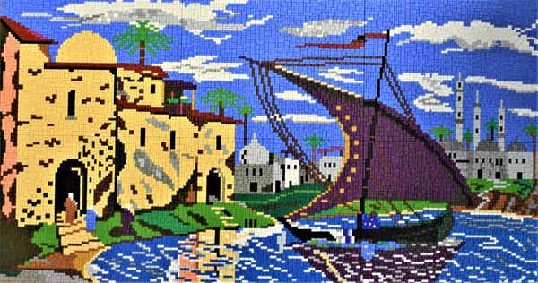 Stick it Orientalische Hafenstadt